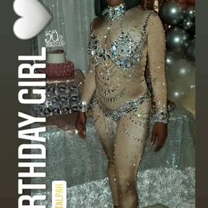 Angel Brinks jeweled jumpsuit